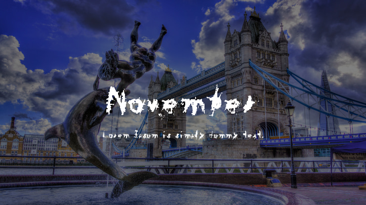 November Font