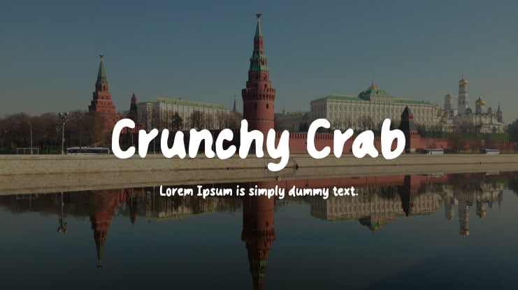 Crunchy Crab Font