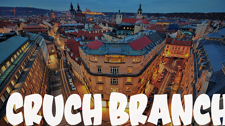 Cruch Branch Font Family