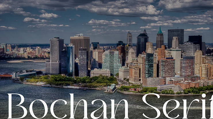 Bochan Serif Font