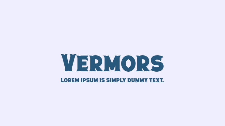 Vermors Font