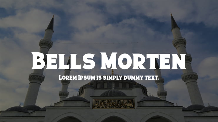 Bells Morten Font