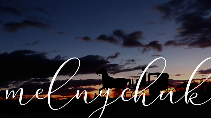 melnychuk Font