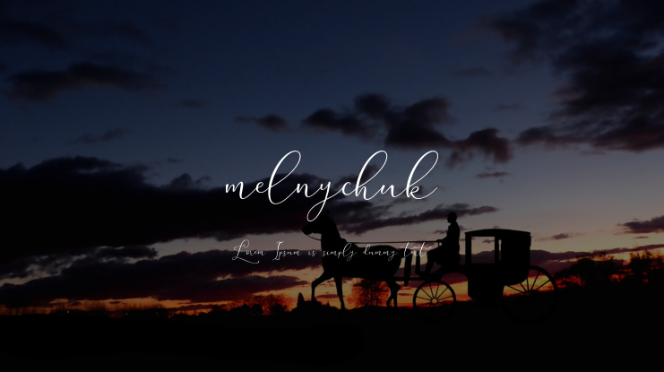 melnychuk Font