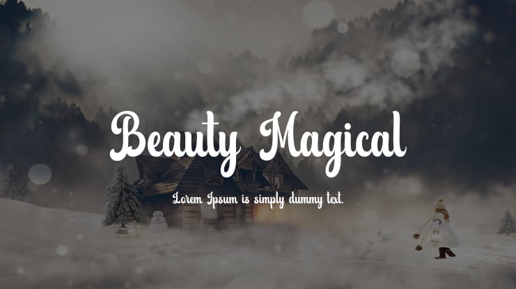 Beauty Magical Font