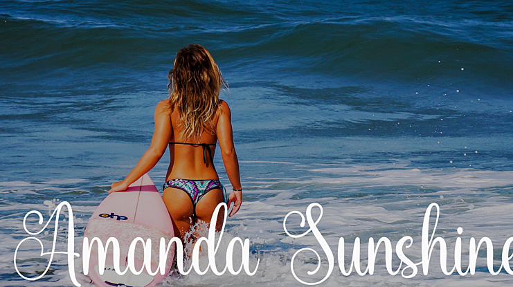 Amanda Sunshine Font
