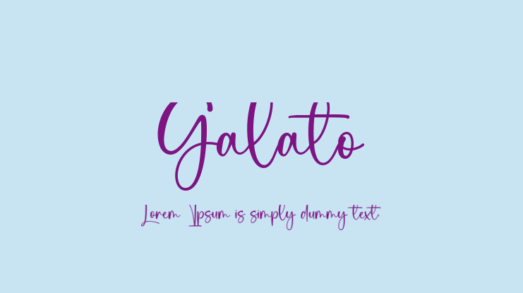 Galato Font