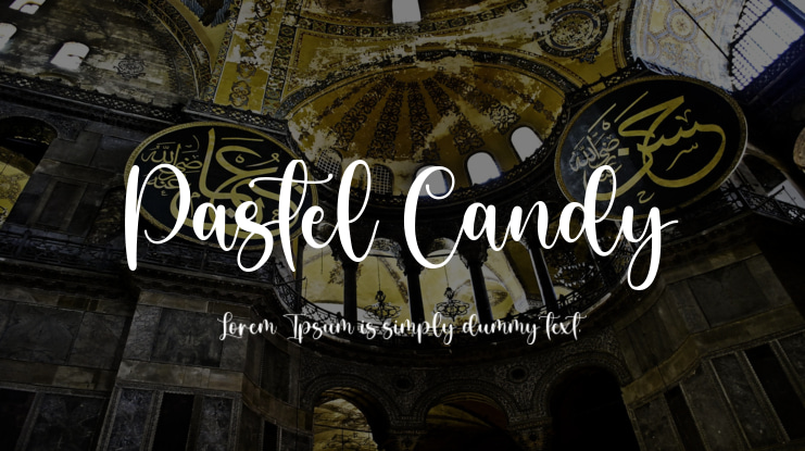 Pastel Candy Font