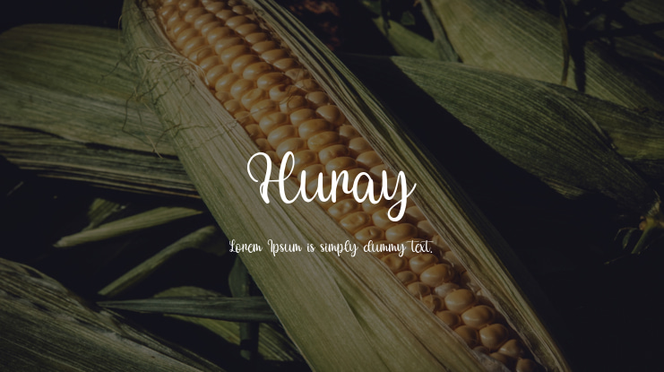 Huray Font