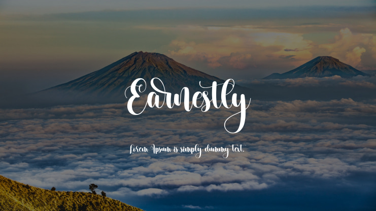 Earnestly Font
