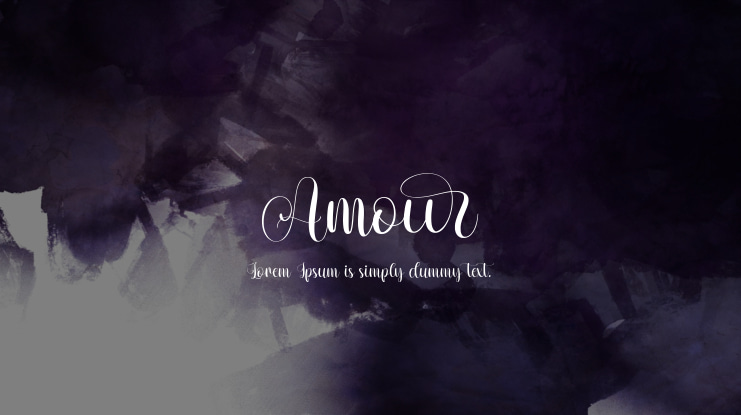 Amour Font