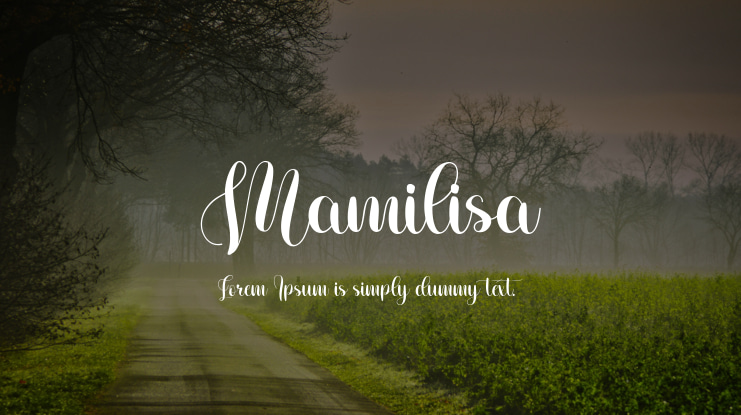 Mamilisa Font