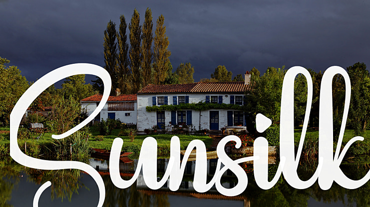 Sunsilk Font
