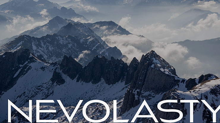 Nevolasty Font