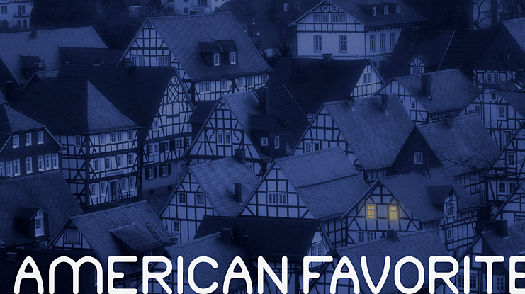 AMERICAN FAVORITE Font