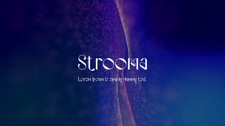 Strooma Font