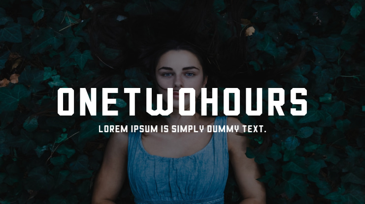OneTwoHours Font