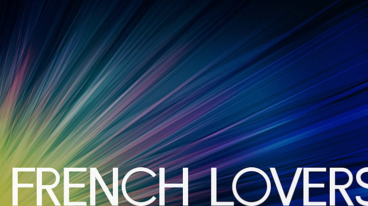 FRENCH LOVERS Font