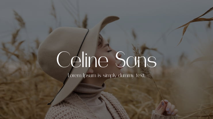 Celine Sans Font