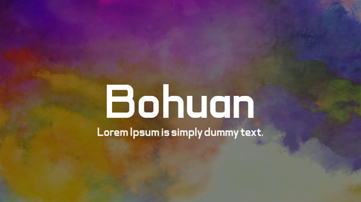 Bohuan Font