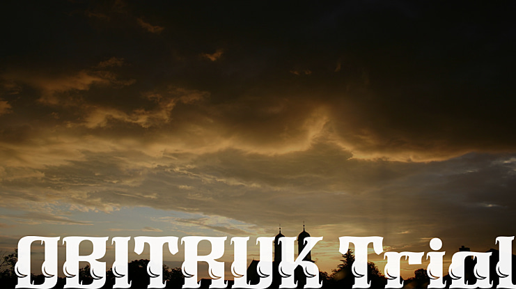 OBITRUK Trial Font