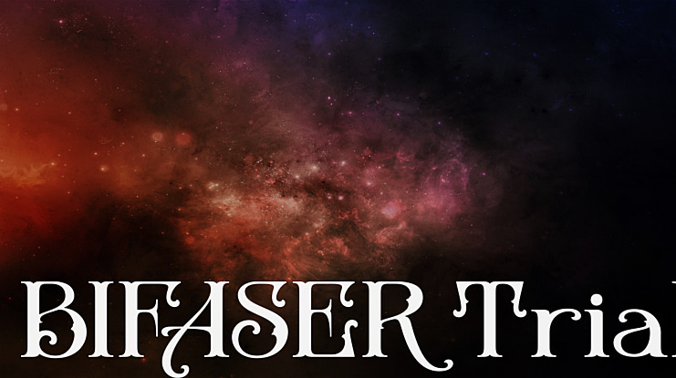 BIFASER Trial Font