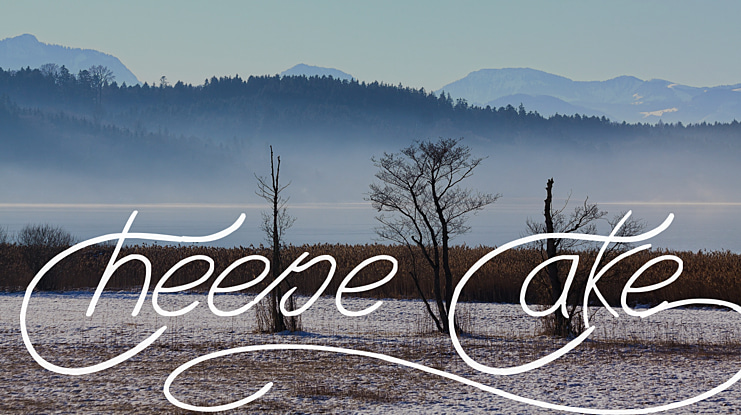 Cheese Cake) Font