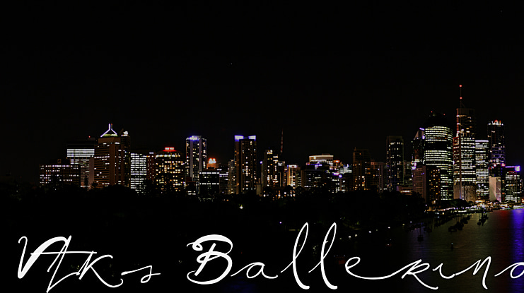 Vtks Ballerina Font