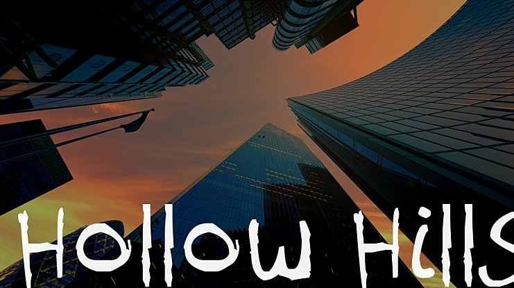Hollow Hills Font