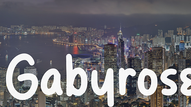 Gabyrose Font
