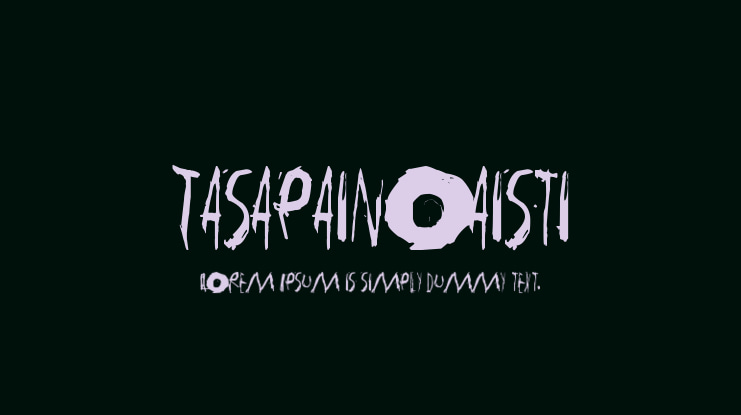 Tasapainoaisti Font Family