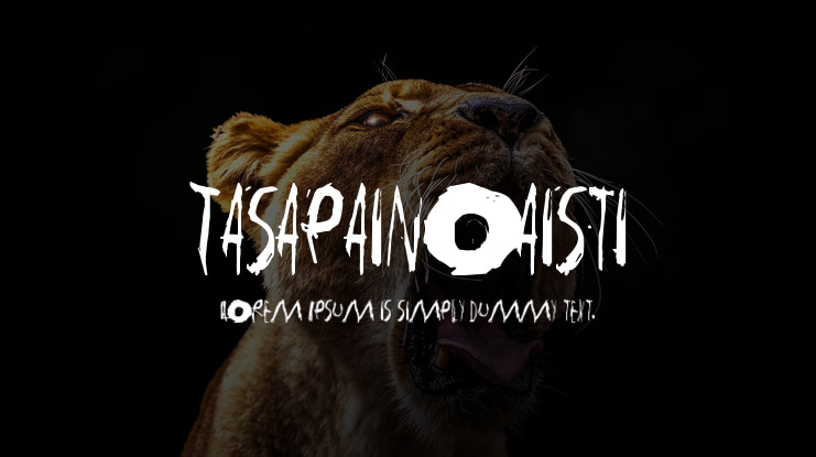 Tasapainoaisti Font Family