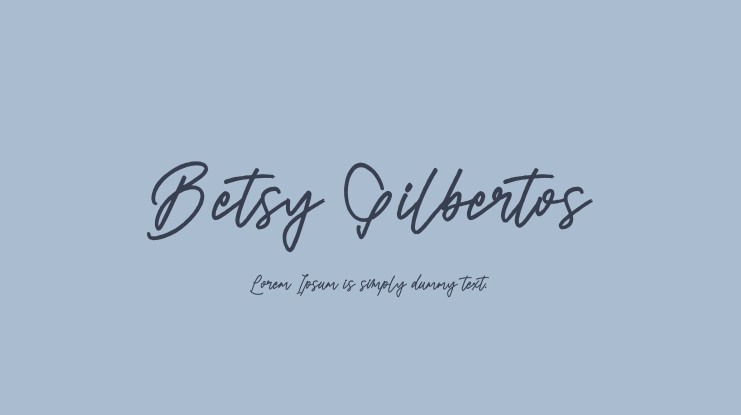 Betsy Gilbertos Font