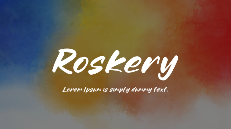Roskery Font