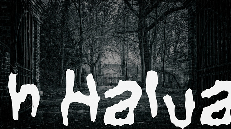 h Halua Font
