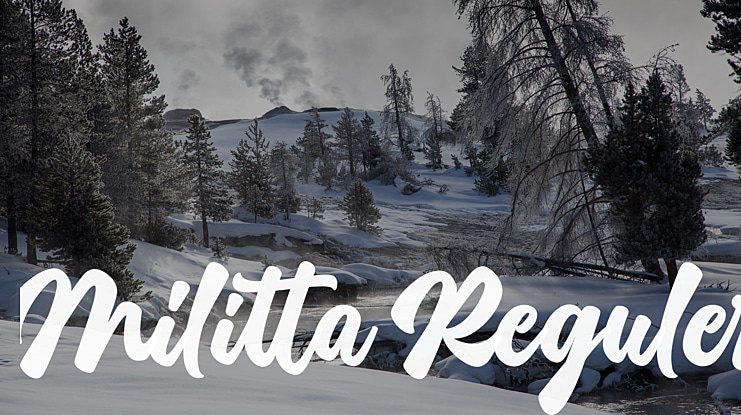 Militta Reguler Font