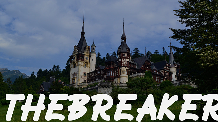 THEBREAKER Font