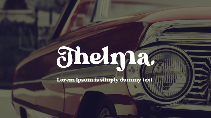Thelma Font