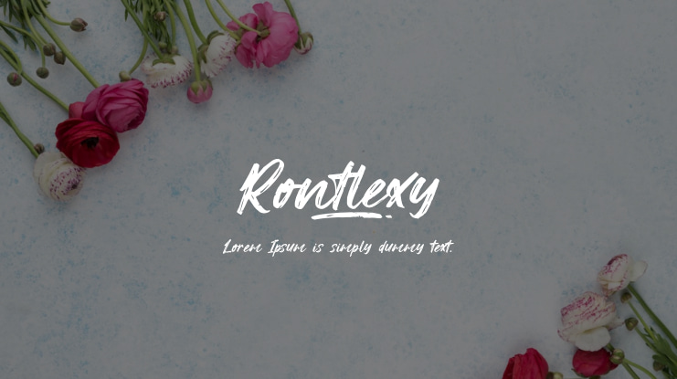 Rontlexy Font