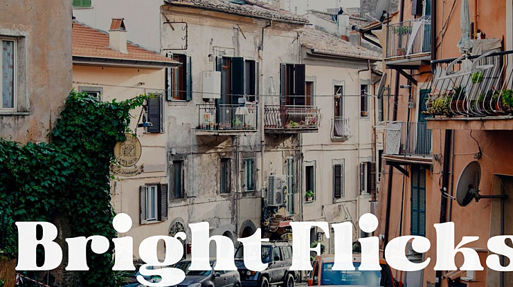 Bright Flicks Font