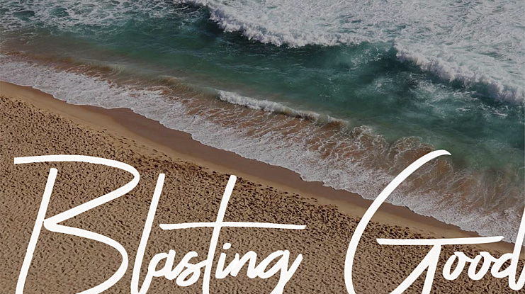 Blasting Good Font