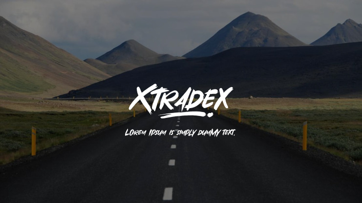 Xtradex Font
