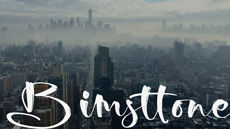 Bimsttone Font