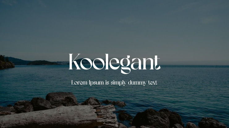 Koolegant Font