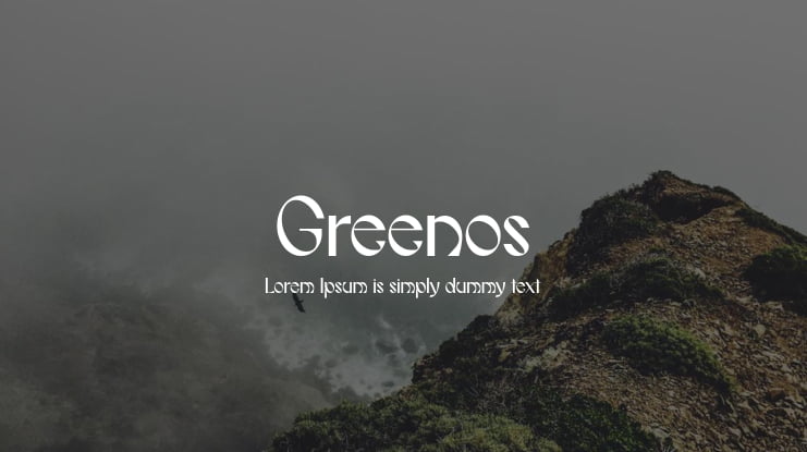 Greenos Font