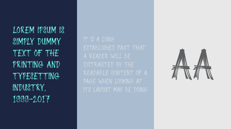 Lazy Rock - Personal Use Font