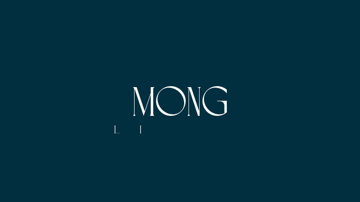 MONG Font