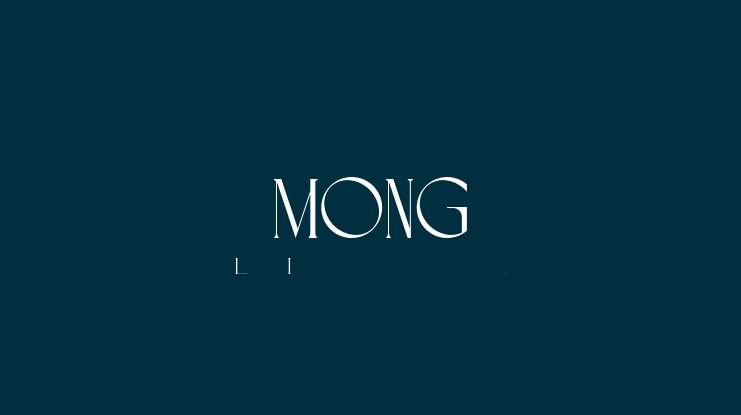 MONG Font