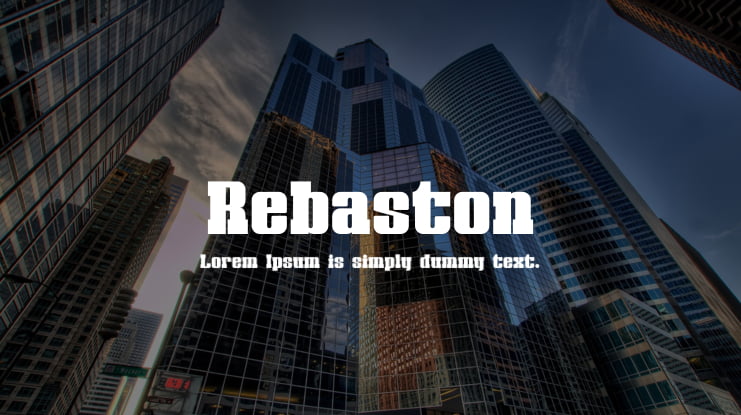 Rebaston Font