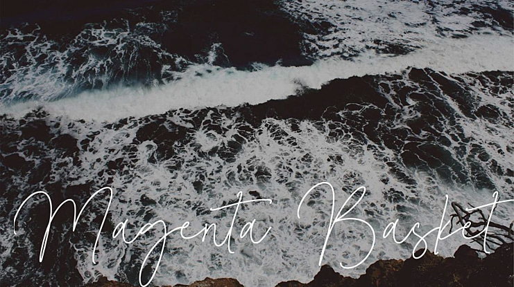 Magenta Basket Font